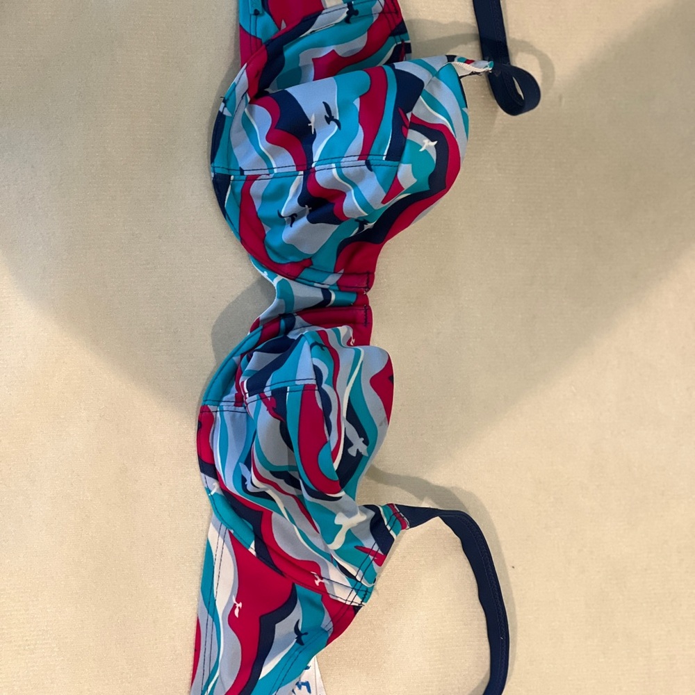 Cleo Panache underwire bikini top and bottoms. Tilly print, pretty. Worn once. - Picture 4 of 8